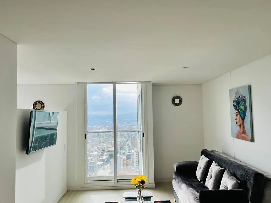 Апартаменты Apartamento Piso 36 Hermoso En Богота Колумбия